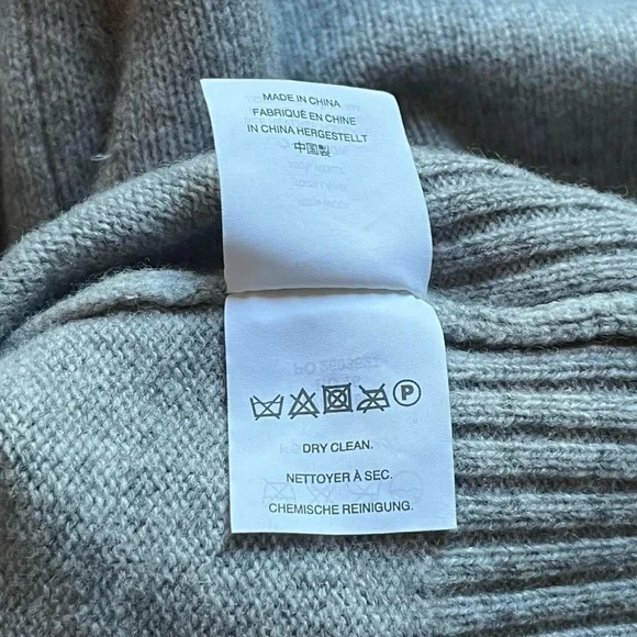 J. Crew Light Gray Wool Crewneck Sweater - Picture 6 of 6